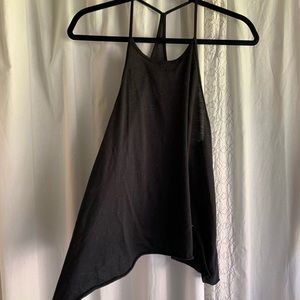 Black Hollister Racerback Tank Top